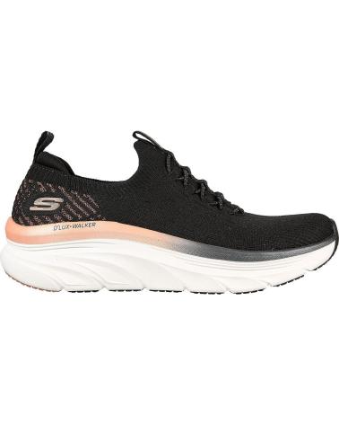 Zapatillas deporte de Mujer SKECHERS ZAPATILLAS D´LUX WALKER LET IT GLOW NEGRO