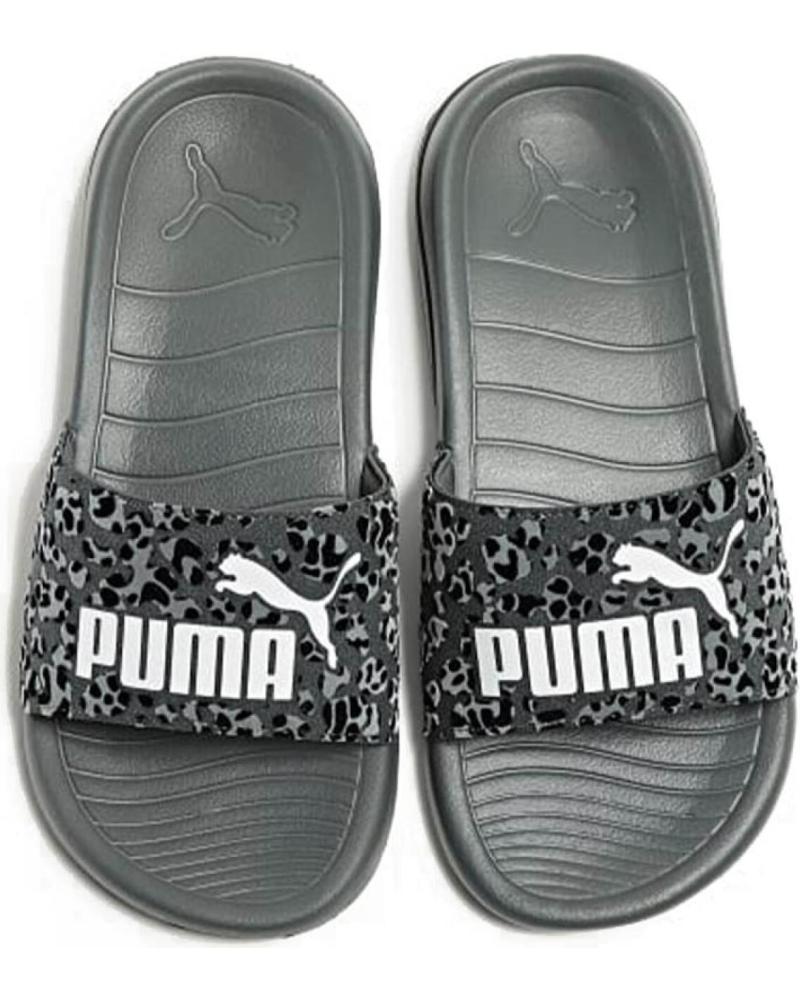 Chanclas PUMA  de Mujer y Niña CHANCLA POPCAT 0 SLIDE ANIMAL PRINT  2