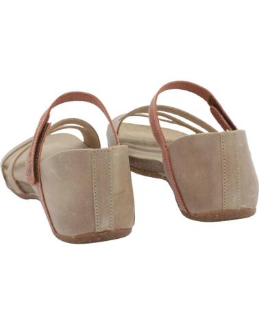 Sandales INTERBIOS  pour Femme SANDALIAS DE MUJER INTER-BIOS 4476 EN  BEIGE-TEJA