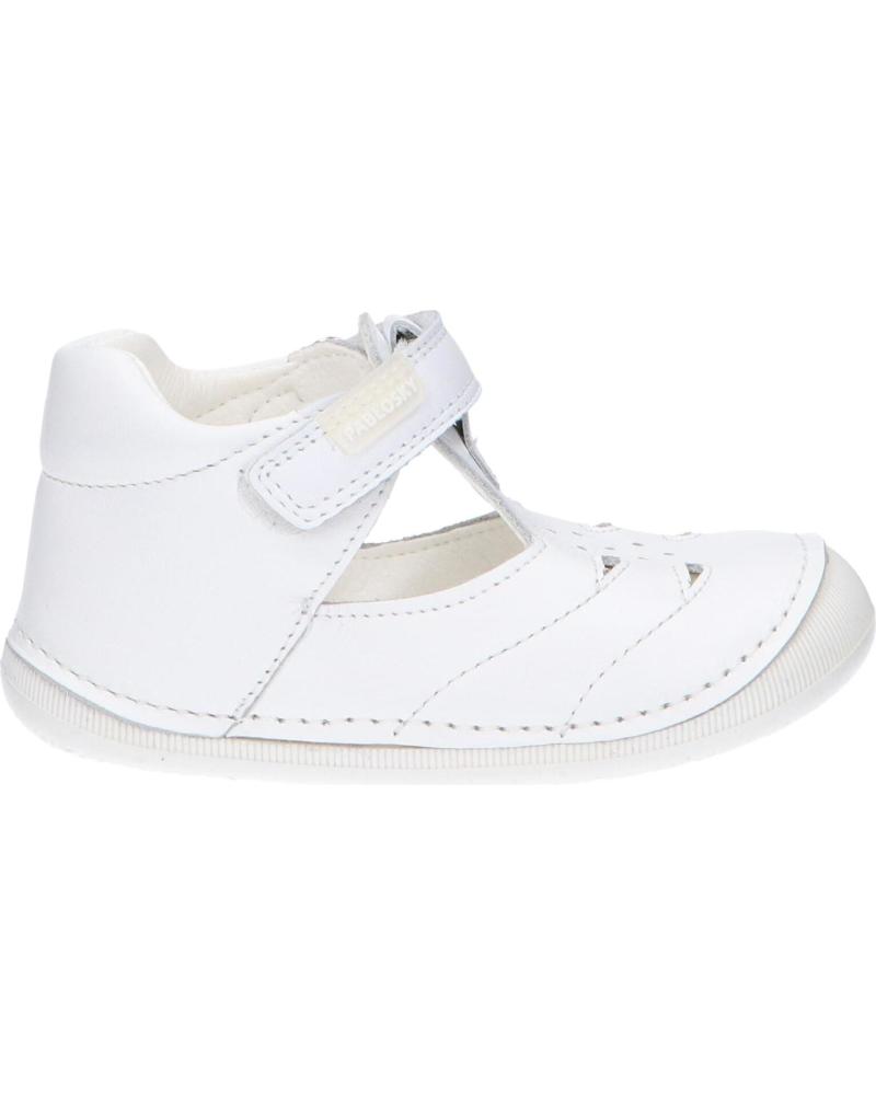 girl Sandals PABLOSKY 650202  BLANC
