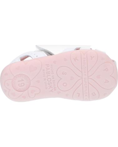 Sandalias PABLOSKY  de Niña 800000  BLANC