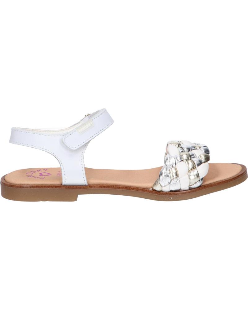 Sandales PABLOSKY  pour Fille 409500P  BLANCO
