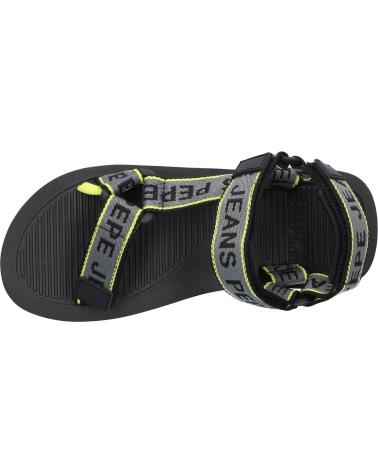 Woman and girl and boy Sandals PEPE JEANS PBS90043 POOL TAPE  999 BLACK