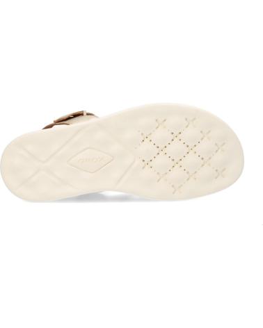 Woman Sandals GEOX SANDALIA MUJER D35PAB AMARILLO GOLD