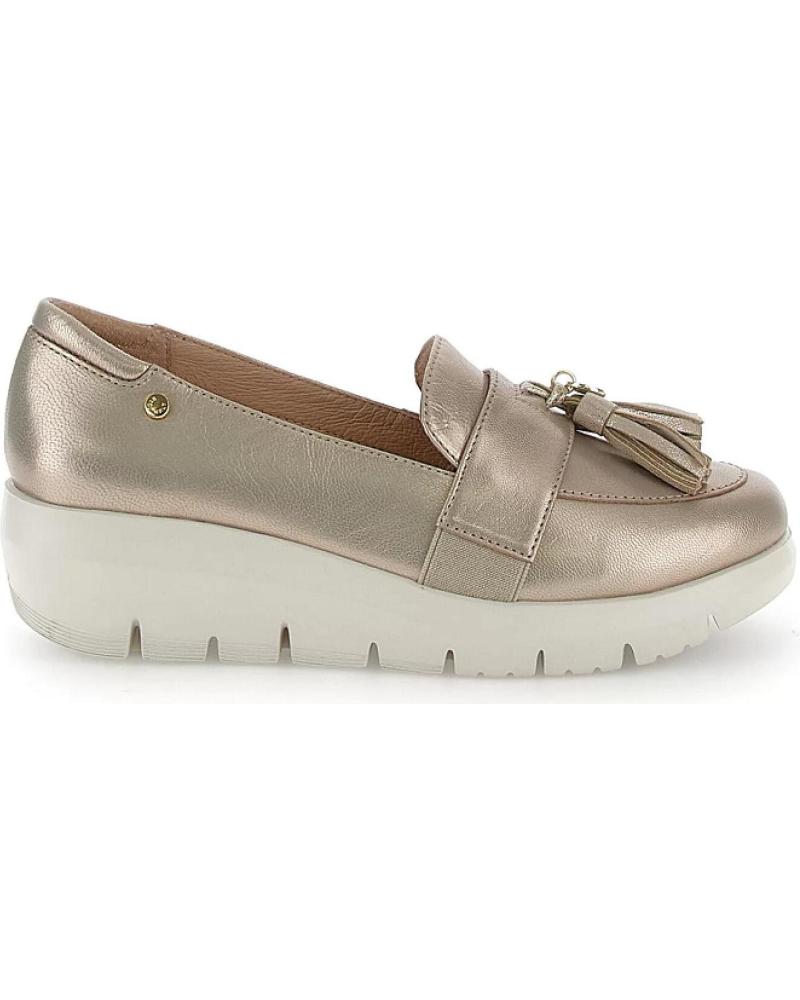 Mocasines De Mujer STONEFLY PLUME 25 LAMINATED LTH 220756 TAUPE