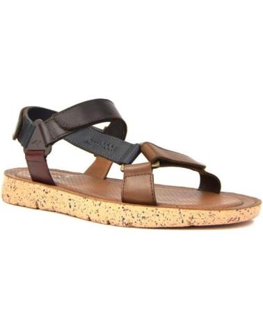 Sandalen KANGAROOS  für Herren SANDALIA CABALLERO  COMB MARRON-CUERO-BURDEOSCOMB MARRON-CUERO-BU