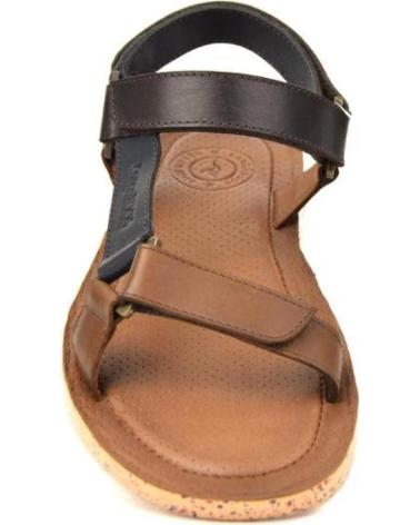 Sandalen KANGAROOS  für Herren SANDALIA CABALLERO  COMB MARRON-CUERO-BURDEOSCOMB MARRON-CUERO-BU