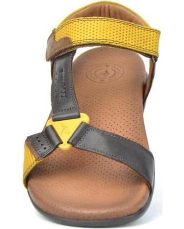 Sandalen KANGAROOS  für Herren SANDALIA CABALLERO  PIEL COMB MARRON-MOSTAZAPIEL COMB MARRON-MOS