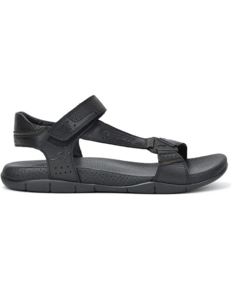 Sandalias KANGAROOS  de Hombre SANDALIA CABALLERO  PIEL NEGROPIEL NEGRO