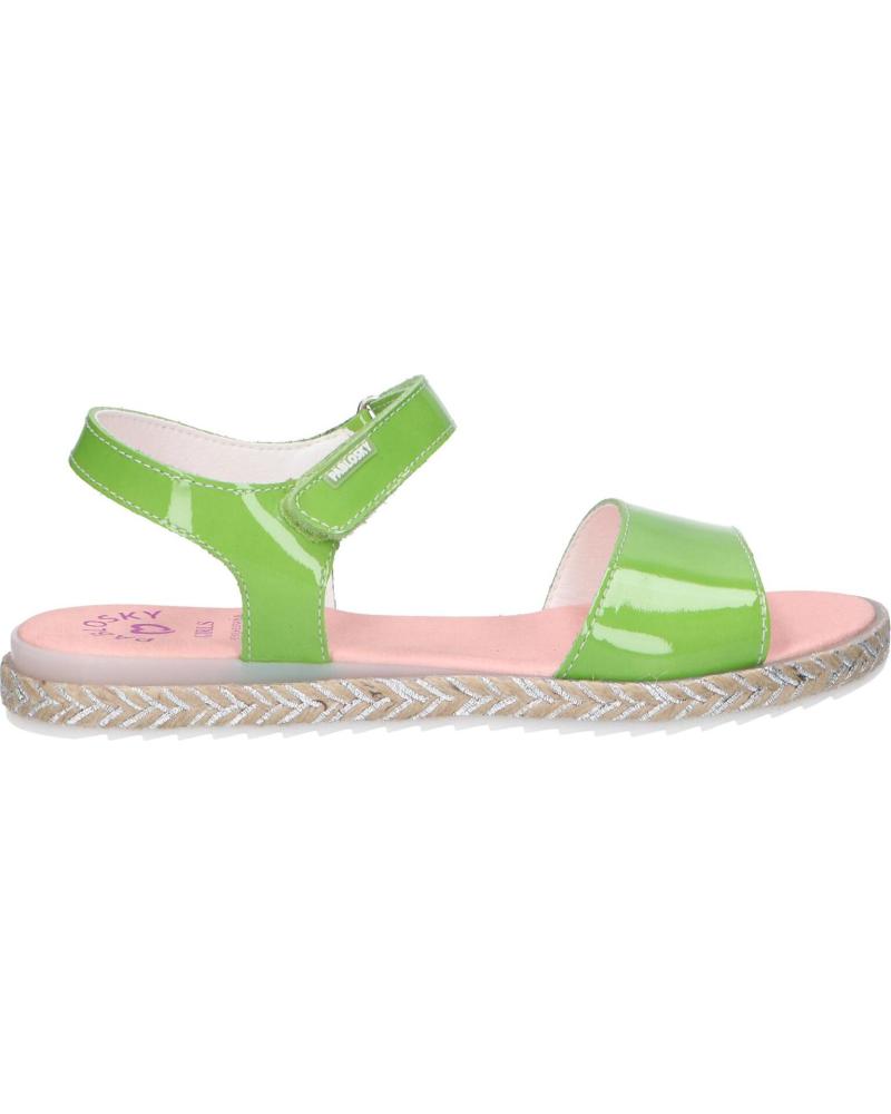 Sandales PABLOSKY  pour Fille 406799  VERT