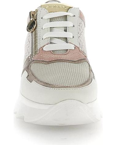 Sneaker für Damen STONEFLY SPOCK 40 VELOUR-TEX 220906 BLANCO