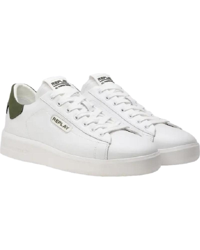 M Prime Replay Sneakers White Sports Shoes De Hombre REPLAY