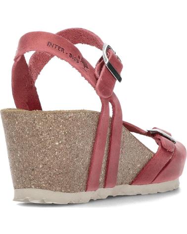 Sandalias de Mujer INTERBIOS W SANDALIA MUJER ANATOMICA COMODA ROJO2