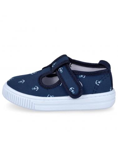 Deportivas BUBBLE BOBBLE  de Niño BUBBLE KIDS C171 PEPITOS LONA NIÑO  AZUL