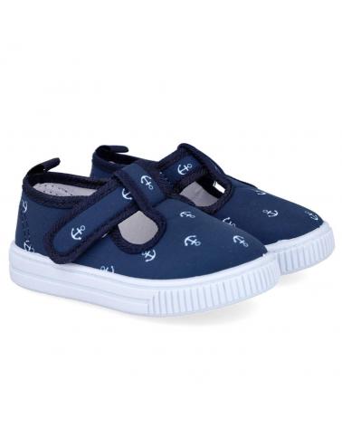 Deportivas BUBBLE BOBBLE  de Niño BUBBLE KIDS C171 PEPITOS LONA NIÑO  AZUL