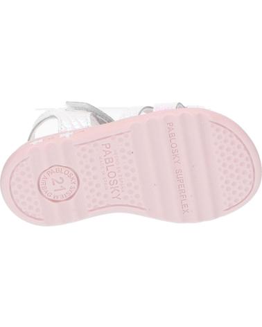 girl Sandals PABLOSKY 011304 KANSAS IRIS  BLANCO