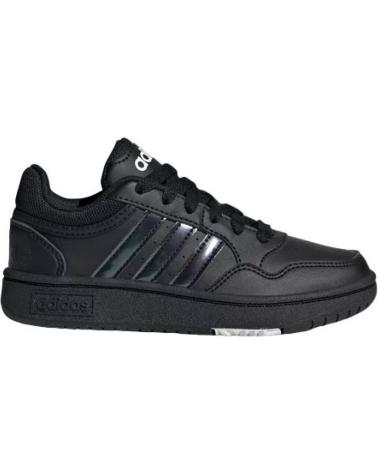 ZAPATILLAS ADIDAS HOOPS 3.0 NEGRAS GZ9671 NEGRO