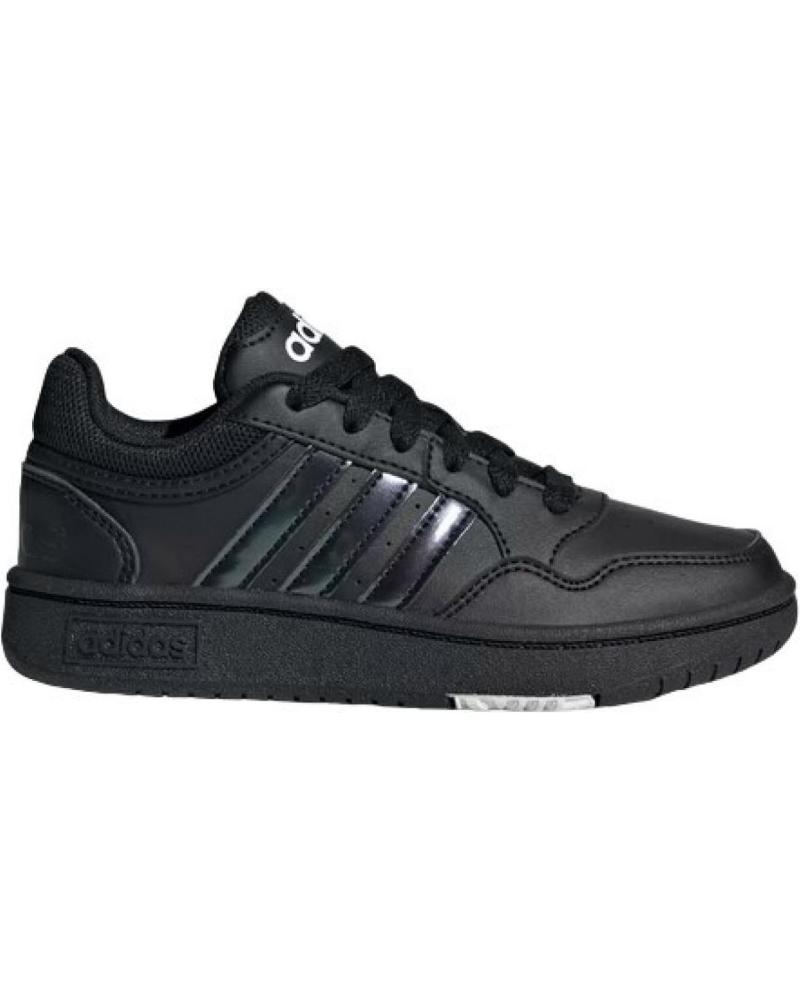 ZAPATILLAS ADIDAS HOOPS 3.0 NEGRAS GZ9671 NEGRO