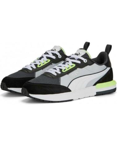 Esportes  de Mulher e Homem e Menino PUMA ZAPATILLA R22 NEGRO HOMBRE VARIOS COLORES GRIS
