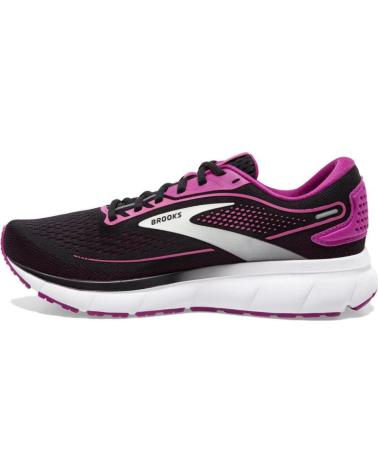 Zapatillas deporte BROOKS  de Mujer 1203751B036 TRACE 2  BLACK-FESTIVAL FUCHSIA-PINK FLAMBE