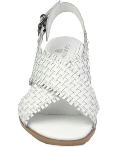 Sandalias CARAMELO  de Mujer SANDALIAS DE MUJER CAR4303-12  PIEL BLANCOPIEL BLANCO
