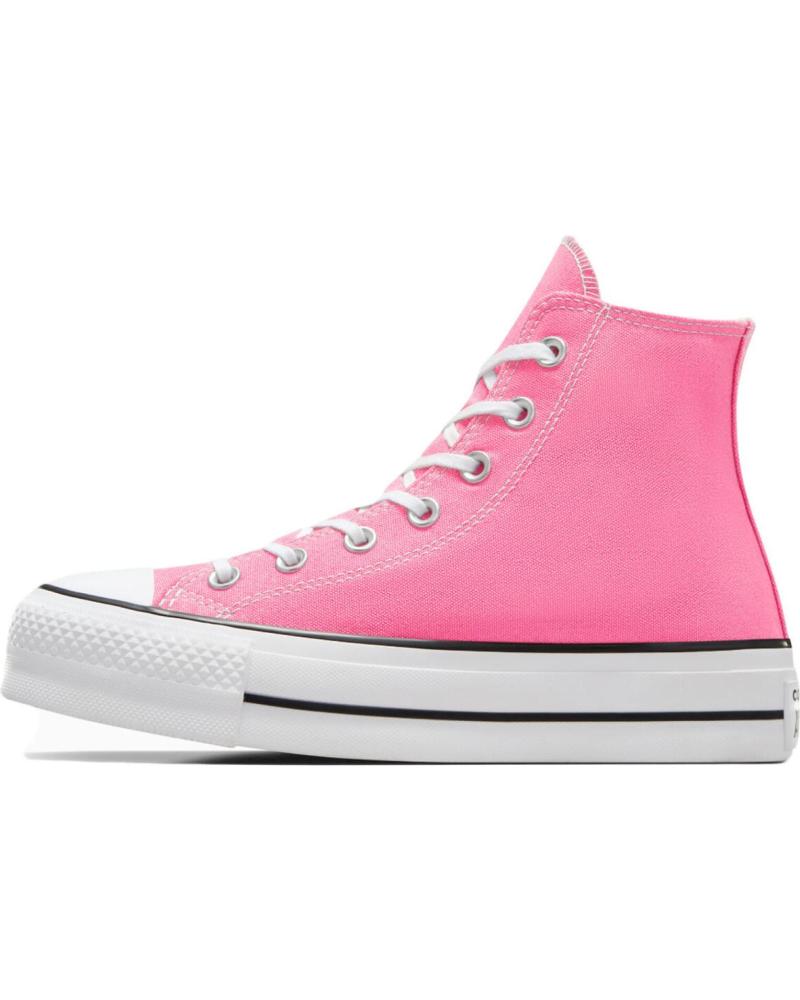 Trainers De Mujer CONVERSE A08216C CHUCK TAYLOR ALL STAR LIFT PLATFORM ROSA BLANCO NEGRO