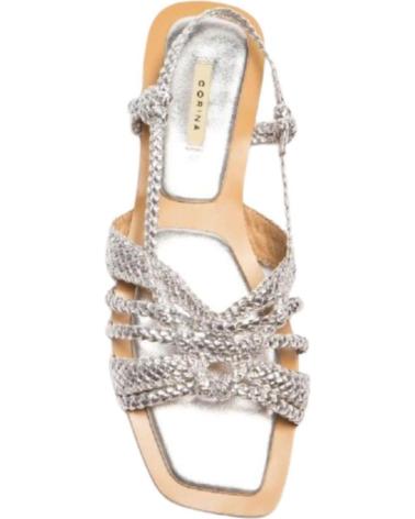 Woman Sandals CORINA SANDALIAS PLANAS VARIOS M4435  PLATA