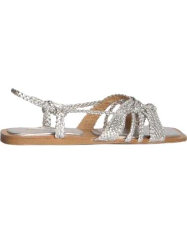 Woman Sandals CORINA SANDALIAS PLANAS VARIOS M4435  PLATA