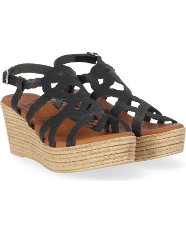 Sandali CHIKA10  per Donna YUNKERA 01  NEGRO-BLACK