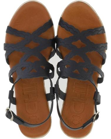 Sandali CHIKA10  per Donna YUNKERA 01  NEGRO-BLACK