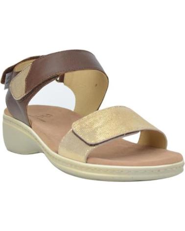 Sandalias   de Mujer SANDALIAS DE MUJER ELIO BERHANYER EB1035-13  CUERO-OROCUERO-ORO