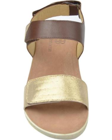 Sandalias   de Mujer SANDALIAS DE MUJER ELIO BERHANYER EB1035-13  CUERO-OROCUERO-ORO