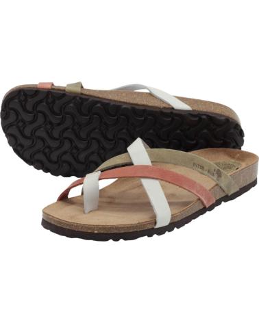 Sandales INTERBIOS  pour Femme SANDALIAS DE MUJER INTER-BIOS 7113 EN  MULTI-GRIS