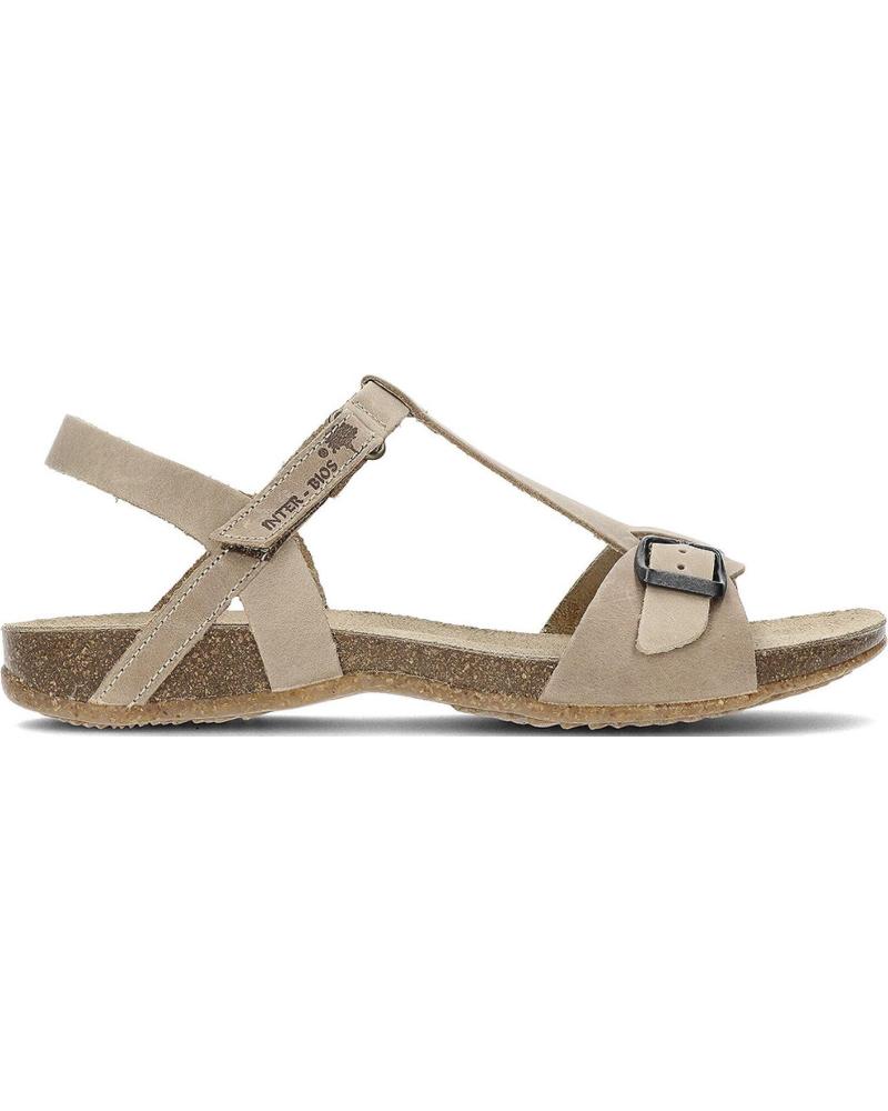 Sandalias INTERBIOS  de Mujer SANDALIAS AFRODITA  BEIG2