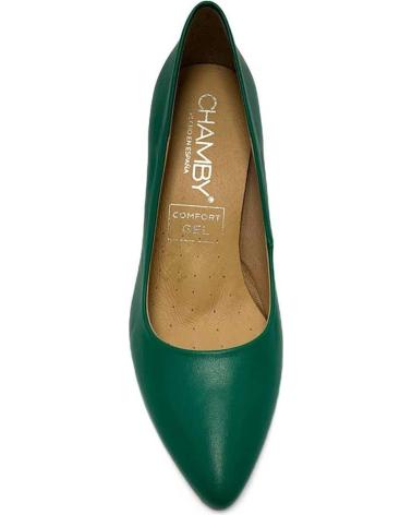 Zapatos de tacón CHAMBY  de Mujer SALON PIEL 4330  VERDE