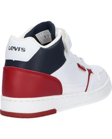 Zapatillas deporte de Niña y Niño LEVIS VIRV0032S SHOT MID 0122 WHT NAVY