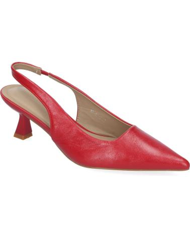 Sandalias LETS SECRET  de Mujer MULES S PARA MUJER ZAPATO PARA MUJER ESTILO SALON CON TA  ROJO