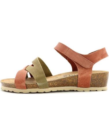 Sandalias 20 VEINTE TREND  de Mujer SANDALIA VELCROS MABEL  CUERO - KAKY
