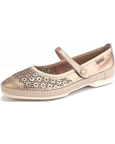 Scarpe PIKOLINOS  per Donna ZAPATO CASUAL DE PIEL CON SUELA DE GOMA  CHAMPAN