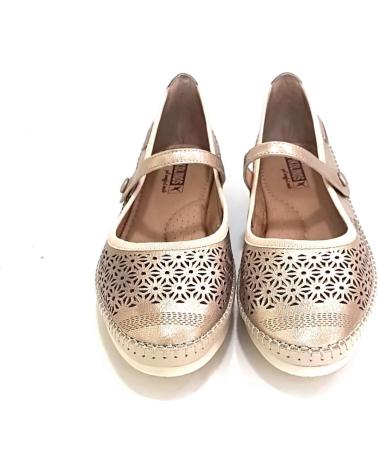 Scarpe PIKOLINOS  per Donna ZAPATO CASUAL DE PIEL CON SUELA DE GOMA  CHAMPAN