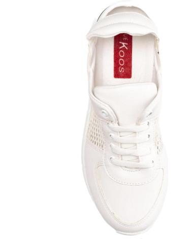Zuecos ZUEKOOS  de Mujer SNEAKER MONTANA  BLANCO