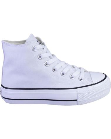 Chaussures De Sport De Mujer ANDY Z 1002 LONAS DE MUJER PLATAFORMA SUELA Y PUNTERA BLANCO