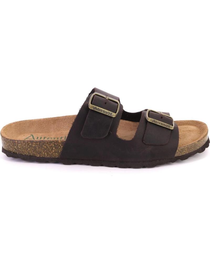 Sandales AUTENTI  pour Homme 3195 ZUECOS O MULES DE HOMBRE PIEL  MARRON