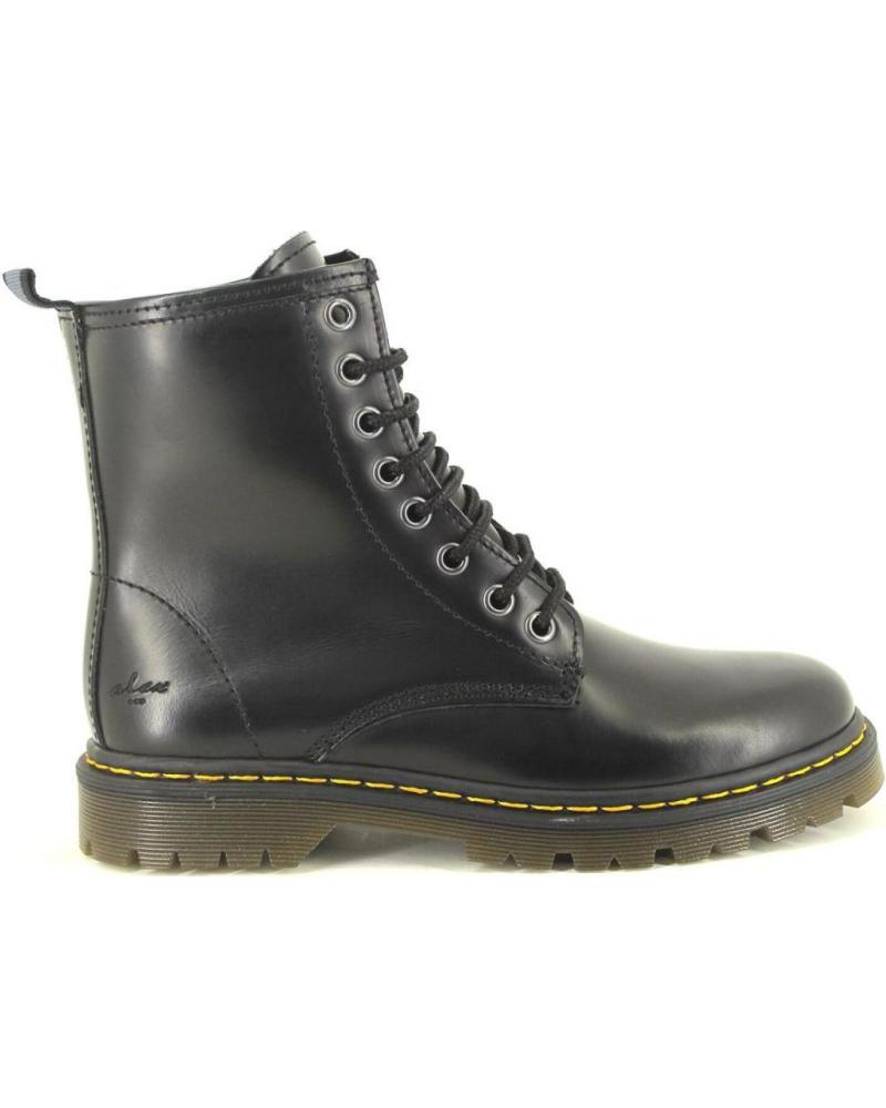 Bottines OTRAS MARCAS  pour Femme et Homme ALEX BM2454 BOTAS PIEL CON LAZOS  NEGRO