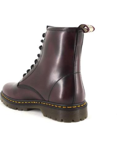 Botines   de Mujer ALEX BM2454 BOTAS PIEL CON LAZOS  BURDEOS