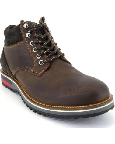 Botines   de Hombre ALEX BM4746 BOTAS DE HOMBRE DE LAZOS PIEL  MARRON