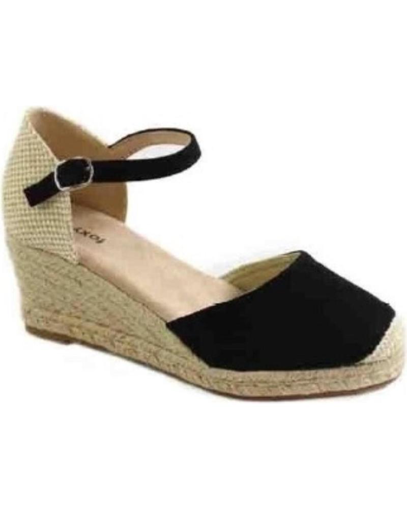 Sandalias OTRAS MARCAS  de Mujer CUNA VALENCIANA DE ESPARTO FOXY UP PARA MUJER 192-2962 COLO  NEGRO