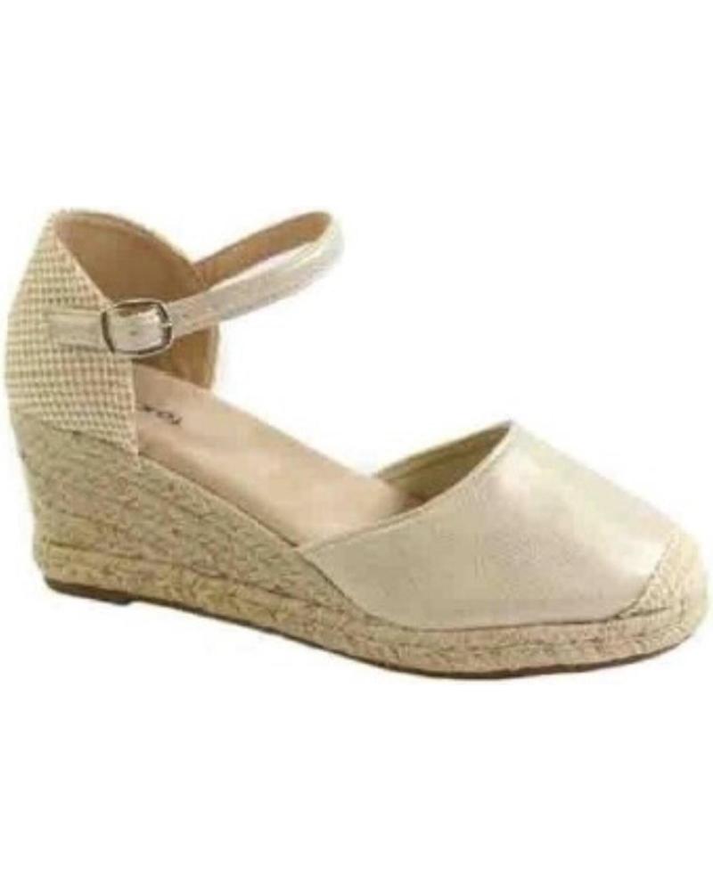 Sandalias   de Mujer CUNA VALENCIANA DE ESPARTO FOXY UP PARA MUJER 192-2962 COLO  ORO