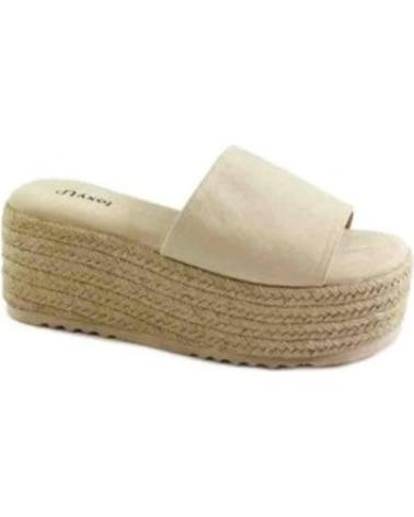 Sandalias   de Mujer ZUECO PLATAFORMA FOXY UP PARA MUJER 183-2943 COLOR BEIG  BEIGE