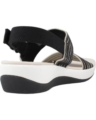 Sandalias CLARKS  de Mujer ARLA STROLL 26177185 BLACK  NEGRO